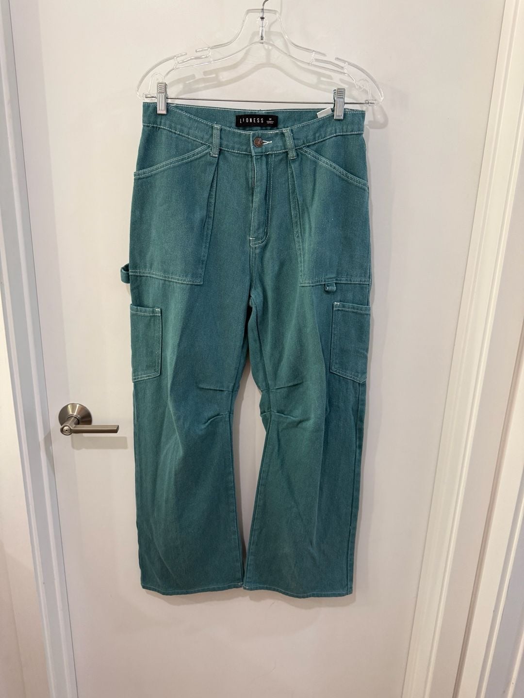 Lioness Miami Vice Forest Green Pants Worn A Few... — image 3 of 8